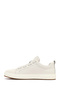 Men's White Leather Sneakers WM680002DV - 4