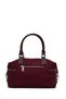 Women's Burgundy Long Strap Fabric Shoulder Bag Ab240007Kk - 7