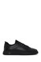 Men's Black Lace-Up Leather Sneaker Wm660017Dv