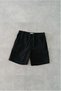 Black Urban Men's Cargo Shorts with Pockets - 5