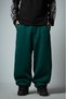 Green Balloon Fit Sweatpant Men's Sweatpants with Stopper - 8