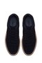 Men's Navy Blue Lace-Up Suede Leather Sneaker 26SFD611610 - 4