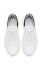 Men's White Lace-Up Leather Sneaker 26SFD611518 - 4