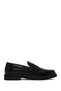 Men's Black Leather Casual Loafer Wm820013Da