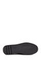 Women's Black Buckle Detailed Genuine Leather Comfort Loafer, Winter Shoes 25Afd150418 - 4