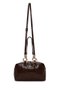 Women's Brown Long Strap Shoulder Bag Wb100024Sv - 2