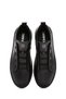 Men's Black Leather Sneakers WM680002DV - 4