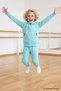 Boy's Scuba Atheletic Raglan Sleeve Hooded Diving Fabric Tracksuit Set Esf7028 - 5