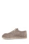 Men's Gray Suede Leather Casual Shoes 26Sfd630910 - 3