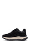 Men's Black Lace-Up Thick Soled Nubuck Genuine Leather Casual Sneaker,Winter Sports Shoes 25Wfd6605V3 - 3