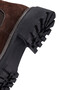 Women's Brown Thick Soled Suede Leather Chelsea Boots 25Wfd153110 - 8