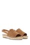 Women's Tan Back-Tie Suede Leather Espadrille Sandals 25Sfd152810 - 3