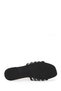 Women's Black Braided Slippers 26Sfd441829 - 6