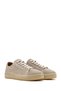 Men's Beige Lace-Up Suede Leather Sneaker 26SFD765010 - 2