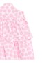 Pink Polka Dot Girl's Poplin Ruffle Strap Dress - 5