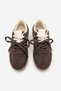 Women's Sneaker Retro Double Lace-Up Sports Shoes Forden Brown Suede - 6