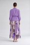 Mixed-Pattern Skirt Set, Purple - Lilac - 3