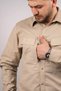 Tactical Shirt with H Logo Cream - 3