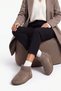 Women's Fur Lined Daily Boots Pasep Mink Suede - 2