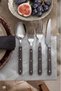 Wude 24 Piece 6 Person Cutlery Set Black - 2