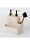 Travertine Two-Fluid Sponge Holder Ecru - 3