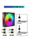Fcl-f1274b RGB 4pin 120mm Case Fan 4-Pack - Control Unit - 2