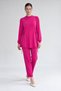 Fuchsia Sports Set with Side-Tie Detail