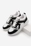 Women's Sneaker High Sole Suede Sports Shoes Aryan Black