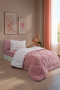 Single-Person Set: Reversible Plush Welsoft Fleece Puff (Duvet + Fitted Sheet + 2 Pillowcases) - 4
