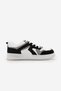 Women's Sneaker High Sole Suede Sports Shoes Aryan Black - 3