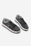 Women's Sneaker Thick Sole Denim Removable Beaded Buckle Sports Shoes Porento Black Denim