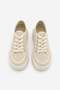 Women's Sneakers High Sole Lace-Up Sneakers Kotnel Beige Suede - 7