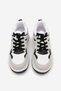 Women's Sneaker High Sole Sports Shoes Aryan Gray Suede - 7
