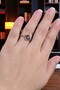 Ring Amethyst Pure Copper Adjustable (Positivity, Evil Eye, Protection) - 3