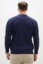 Patterned Apaş Collar Knitwear Sweater - 6
