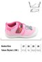 Girl's Winter Single Velcro Adjustable Comfortable Sole Home, Garden, School, Nursery Slippers Shoes - 3