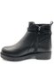 Ayakdaş 2012 Flat Thick Sole Women's Boots Black - 3