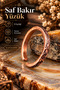 Copper Real Wood Pattern Ring Adjustable Exquisite Handwork Very Good Quality