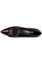 Apras Genuine Leather Comfort Orthopedic Women's Classic Heeled Shoes Claret Red - 6
