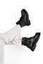 Feles Thick and High Sole Daily Boots Women's Boots BLACK - 3