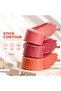 Stick Contour 13 g | Cream Blush | Lipstick and Eyeshadow | With Brush | With Vitamin E | Natural Matte Satin Finish - 3