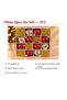 Red Gold Gift Set and Christmas Tree Ornament Set with Ball Shapes, Box of 16, 16x16 cm - 4