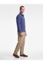 Comfortable Fit Washable Long Sleeve Half-Zip Sweatshirt - 2