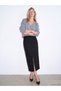 Timeless Clothing & Timeless Choices Zipper-Front Slit Midi Skirt - 2