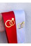 Gold Color Ring Symbol Printed Jewelry Ribbon Set (Nameless for Bride and Granny) - 2
