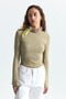 Bat Sleeve Basic T-Shirt - 3