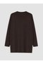 Peak New Season Brown Oversized Women's Knit Sweater - 6