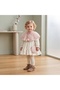 Elena Baby Girl Dress with Cape 3 Piece Dress - Cape - Bag