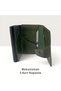 Genuine Leather Card Holder Wallet with Snap Closure and RFID Protection - 4