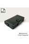 Genuine Leather Card Holder Wallet with Snap Closure and RFID Protection - 5
